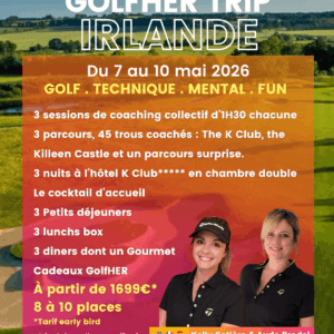 GolfHER Trip Irlande 2026 (Réservation)